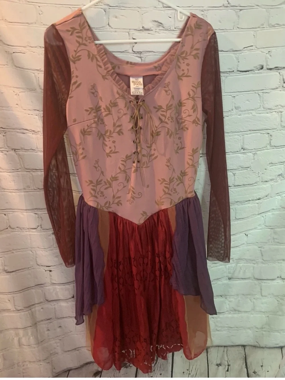 Hocus Pocus  Spirit Halloween Sarah Sanderson SZ Adult Large Dress New Unworn - Picture 2 of 2